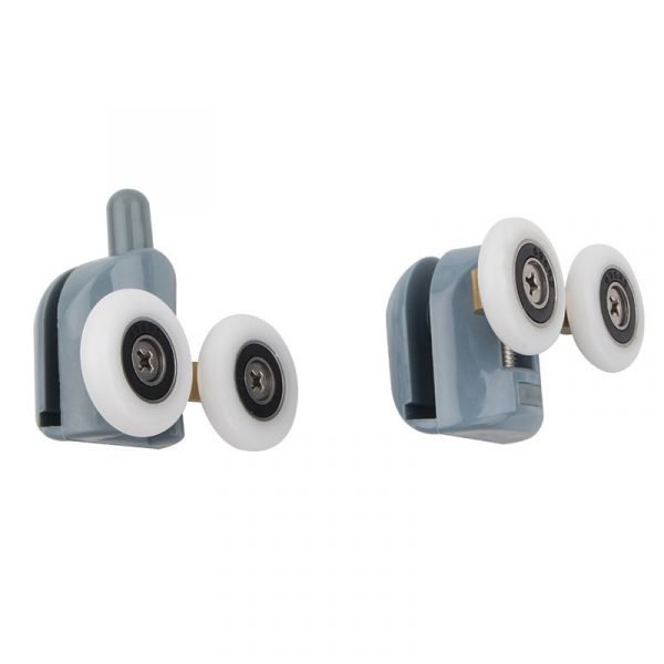 Shower Door Double Wheel Rollers 23/25mm, 8Pcs - Image 3