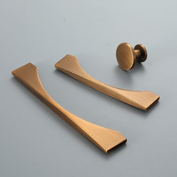 20 Packs Antique Brushed Brass Cabinet Handle - Image 6