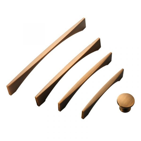 20 Packs Antique Brushed Brass Cabinet Handle