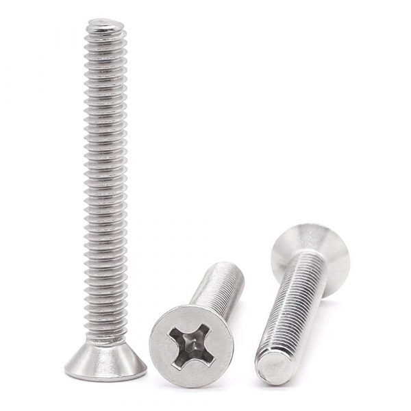 Stainless Steel Phillip Screw Bolt M2-M4, 100/200 Pcs - Image 2