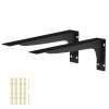 1 Pair Countertop Support Brackets Heavy Duty 6"-18", 100kg