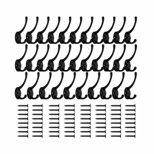 20 Packs Coat Hooks Wall Mounted - Image 3