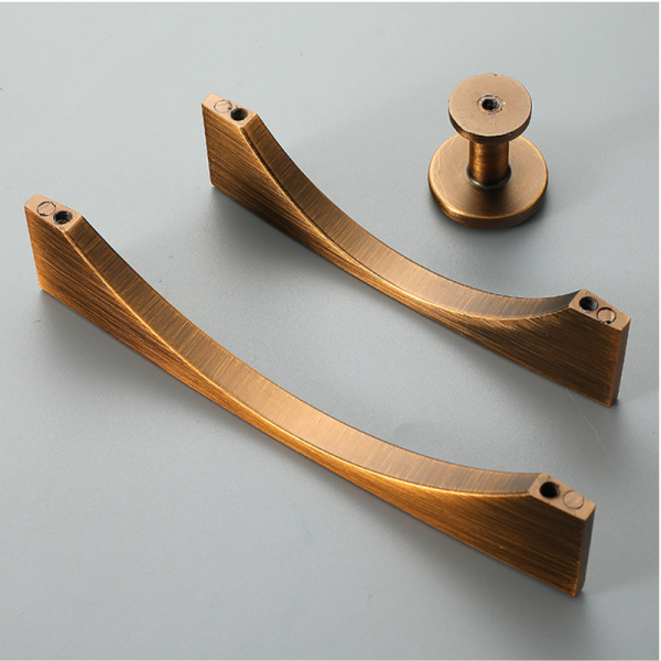 20 Packs Antique Brushed Brass Cabinet Handle - Image 3