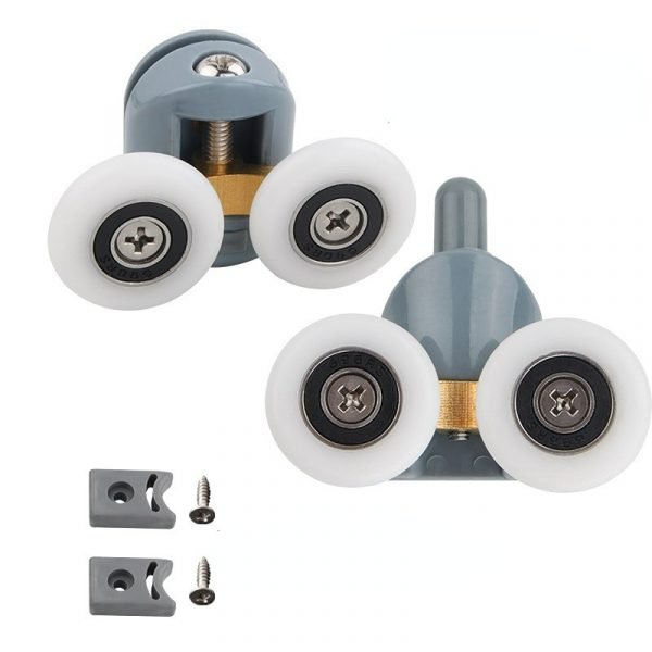 Shower Door Double Wheel Rollers 23/25mm, 8Pcs - Image 5