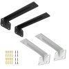 1 Pair Heavy Duty Shelf Brackets 600lb