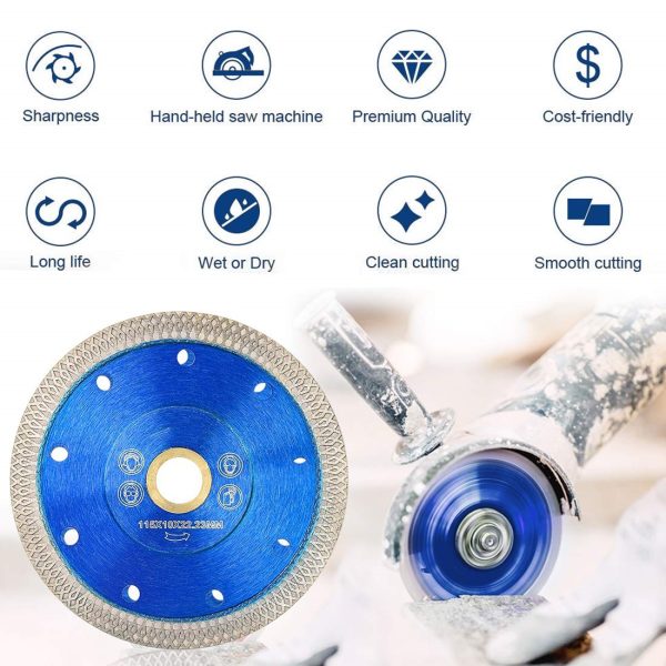 10 Packs Super Thin Diamond Saw Blade 3 sizes 2 colors - Image 5