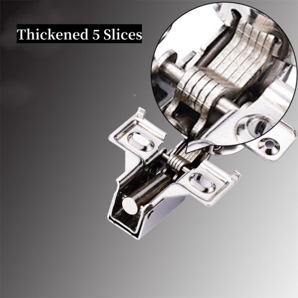 4 Pcs 90° Kitchen Soft Close Cabinet Hinges - Image 3