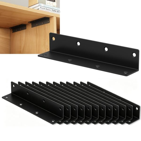 Heavy Duty Stainless Steel Corner Brackets, L Brackets (8-20 Pack)