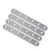 12-100Pcs Stainless Steel Straight Bracket Plate, Heavy Duty