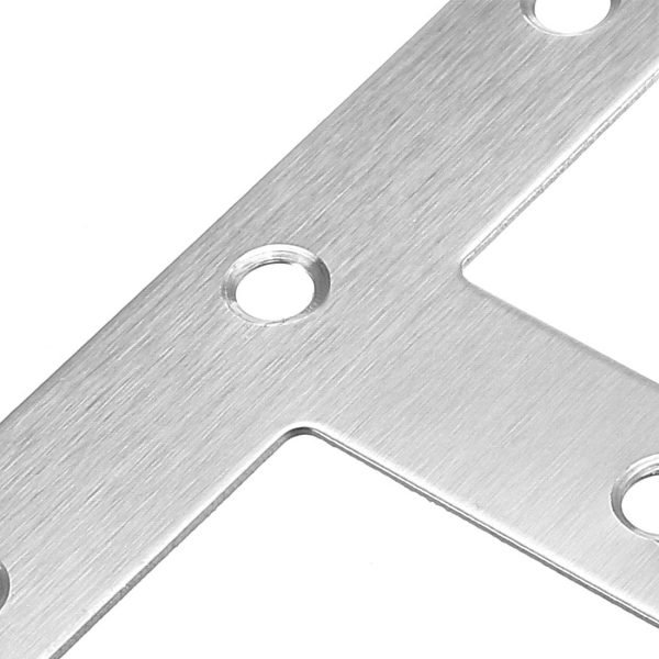 12-100Pcs Stainless Steel T Shape Repair Mending Plate - Image 2