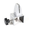 2-Pack Side Adjustable Desk Partition Support Brackets Clips