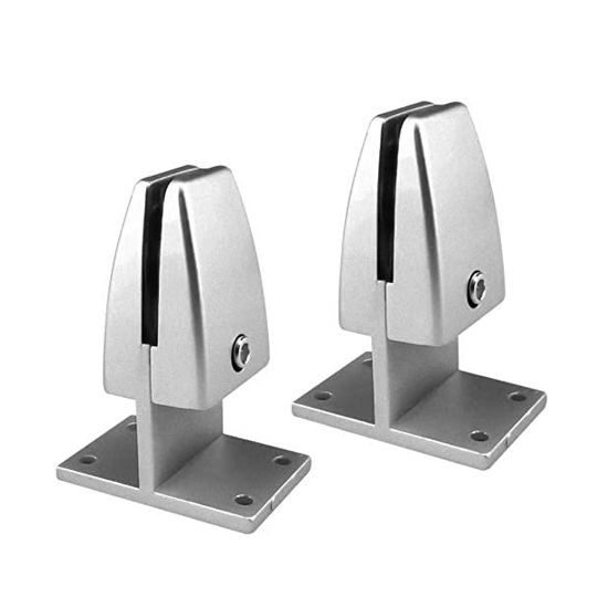 4-Pack T-shape Desk Partition Support Brackets Clips