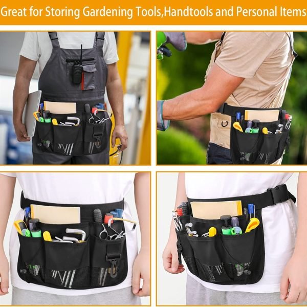 1 Pack Gardening Tool Waist Bag Belt - Image 7