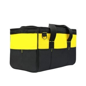 Wide Mouth Portable Zippered Handbag