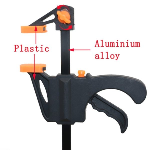 4 Packs F Clamping Grip Quick Ratchet Release Clamps - Image 4