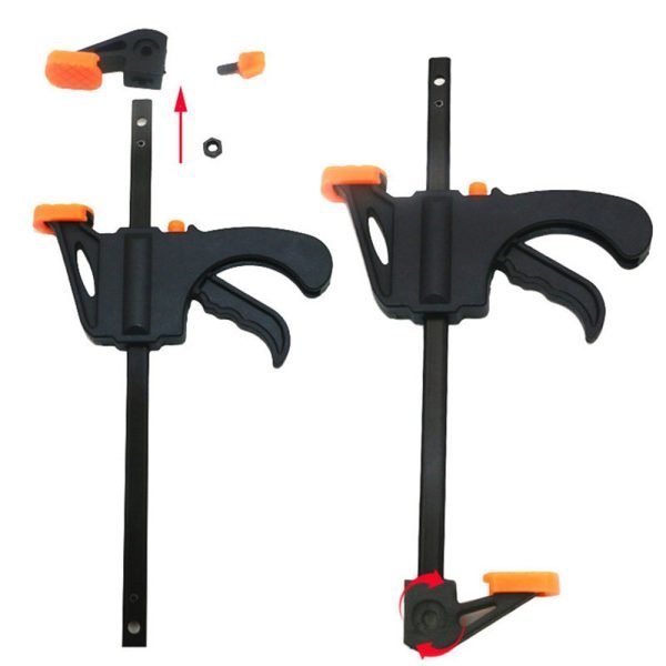 4 Packs F Clamping Grip Quick Ratchet Release Clamps - Image 5