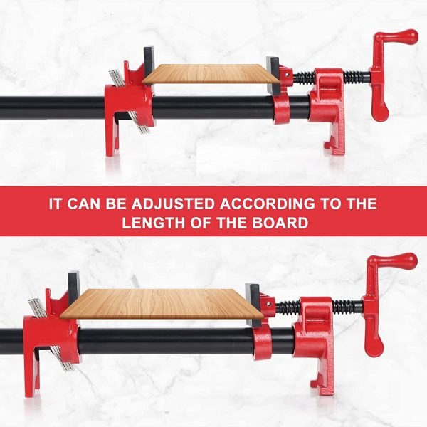 1-Pack Clamps for Woodworking Heavy Duty with 2 Sets Pads - Image 4