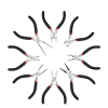 11.4CM/4.5" Mini Pliers, Various Types