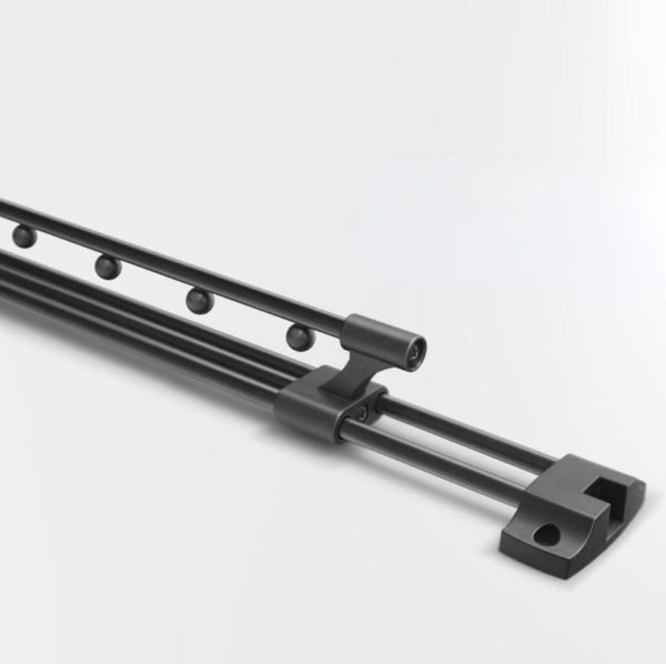 10"-20"/250mm-500mm Extendable Pull Out Closet Rod - Image 6