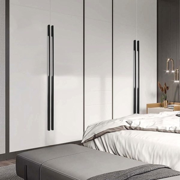 4 Packs Long Gold Black Cabinet Handles Pulls - Image 4