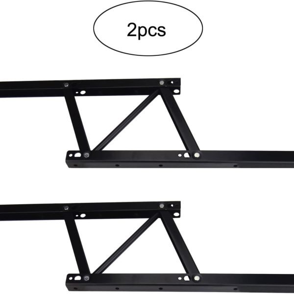 Top Table Lift Up Spring Stand Hinges, 1 pair - Image 2