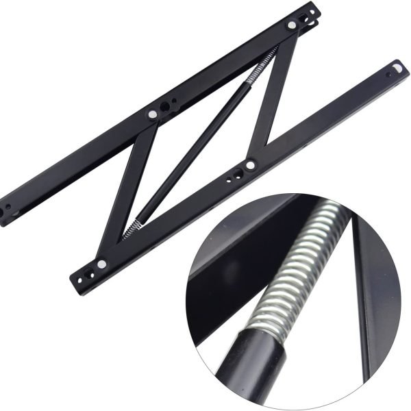 Top Table Lift Up Spring Stand Hinges, 1 pair