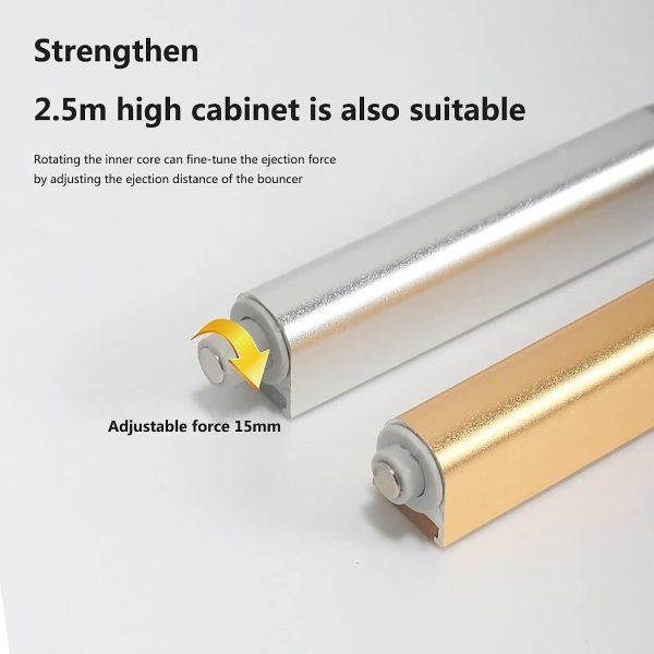 10Pcs Push to Open Cabinet Hardware Magnetic Touch Latches - Image 4