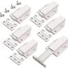 6Pcs Magnetic Push to Open Latches