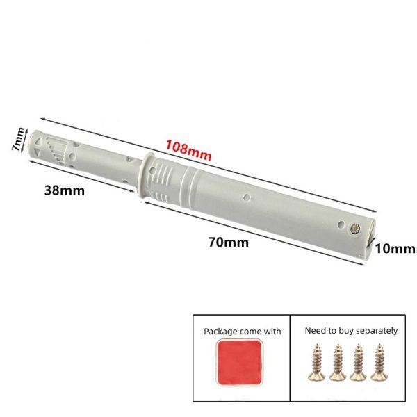 15Pcs Pop-up Door Lock Cabinet Magnet Latch - Image 8