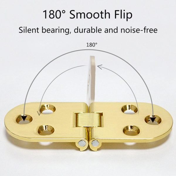 4Pcs Zinc Alloy Hinges - Image 4