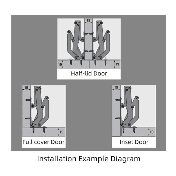 2 PCS 170 Degree Hinges - Image 7