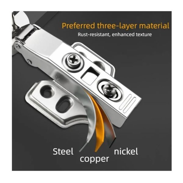 2Pcs Rebound Fixed Hinges - Image 2