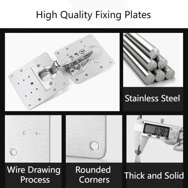 Hinges Repair Fixing Plates - Image 3