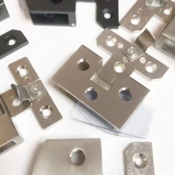 8Pcs Glass Door Zinc Alloy Hinge - Image 7