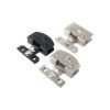 8Pcs Glass Door Zinc Alloy Hinge