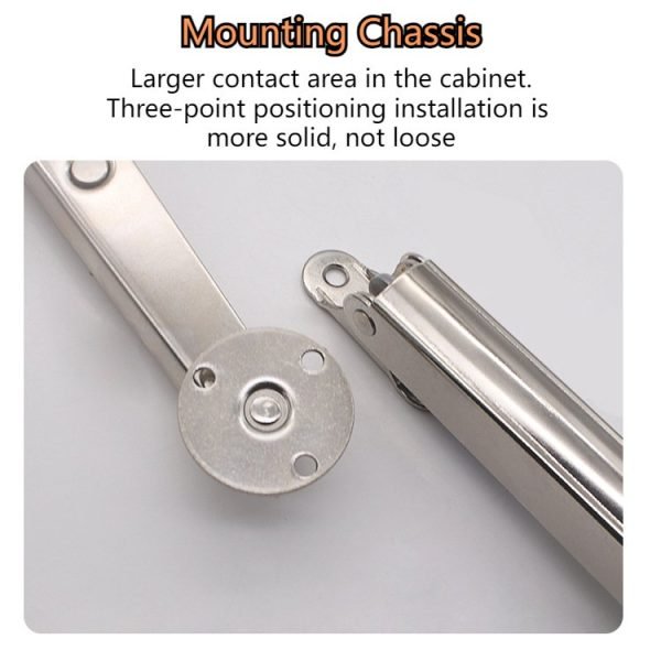 2Pcs Gas Struts Lid Support Hinges，200N 60lb/27kg - Image 4