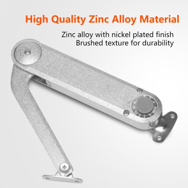 2Pcs Heavy Duty Support Hinges, 88lb/40kg - Image 4
