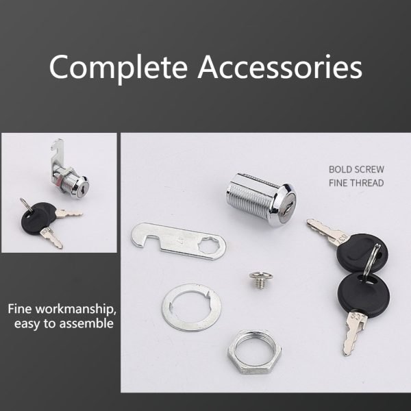6Pcs Cabinet Cam Locks - Image 5