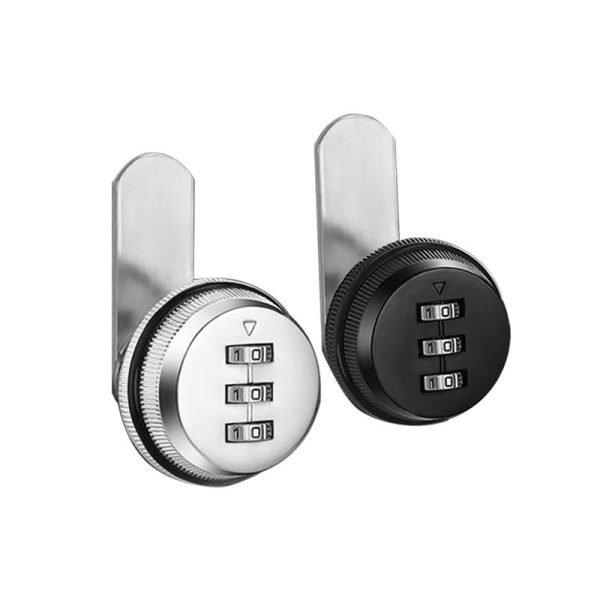 4Pcs Combination Cam Lock,Zinc alloy + plastic