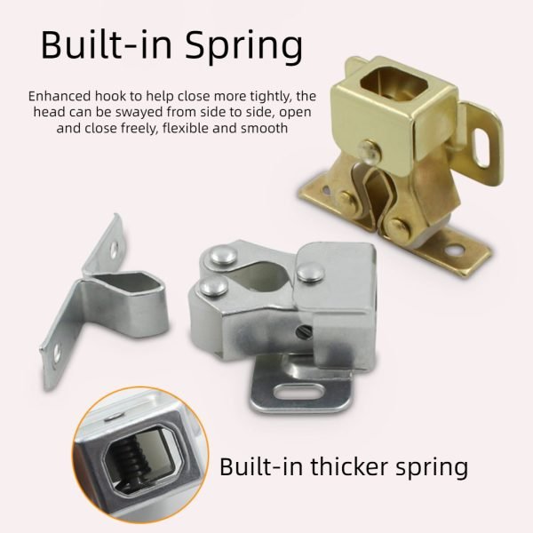 20Pcs Cabinet Latch Double Roller Catch - Image 6