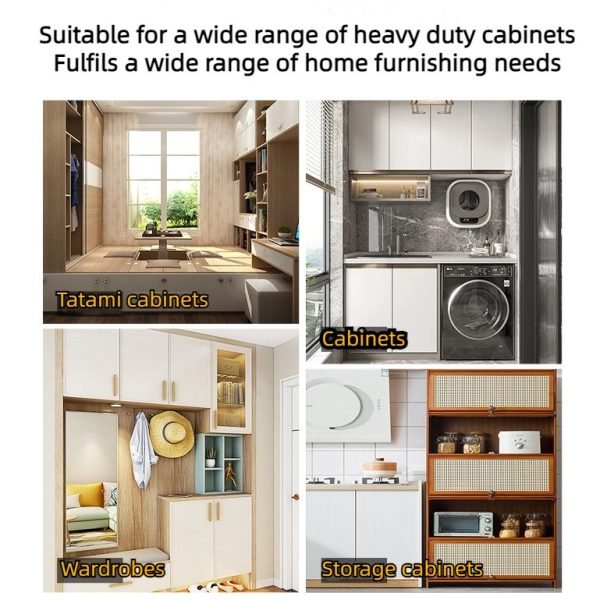 2Pcs Heavy Duty Support Hinges, 88lb/40kg - Image 6
