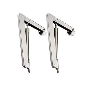 2Pcs Gas Struts Lid Support Hinges,200N 60lb/27kg