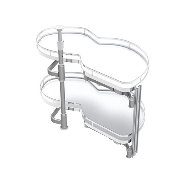 2 Tiers Swing Tray Blind Corner Organizer for 32"/800mm Cabinet
