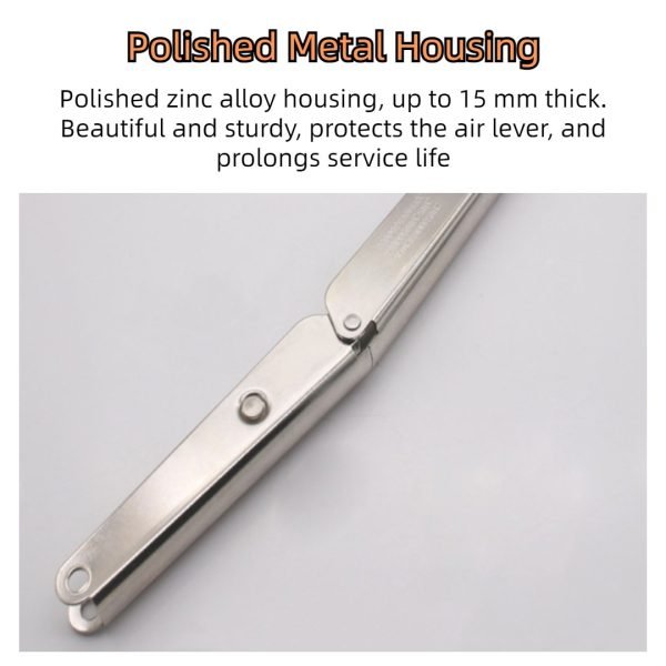 2Pcs Gas Struts Lid Support Hinges，200N 60lb/27kg - Image 6