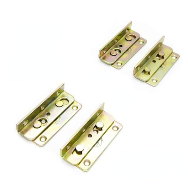 8 Set of Surface Mounted Bed Rail Brackets - Image 3