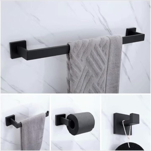 Bathroom Kitchen Towel Rack Set - Image 2