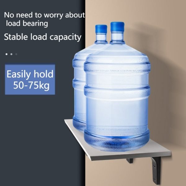 6Pcs Hanging Angle Shelf Bracket 165lb - Image 5