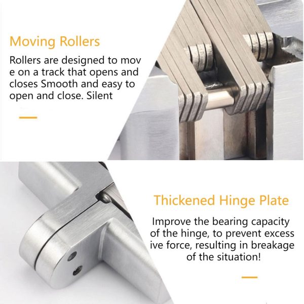 180 Degree Hidden Door Hinges 1.7”-5.5” - Image 4