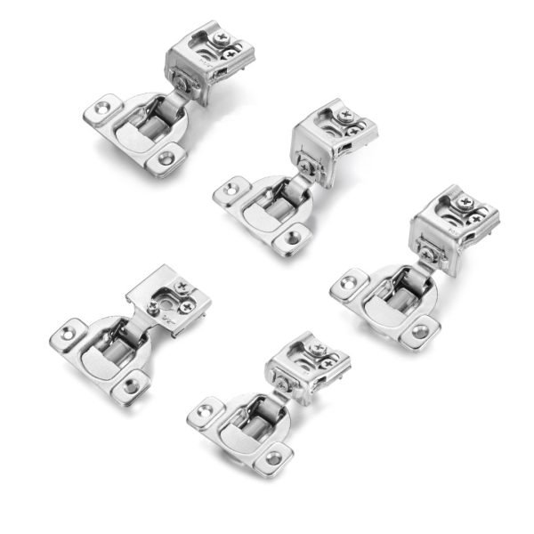 6Pcs Overlay Soft Close Cabinet Hinges