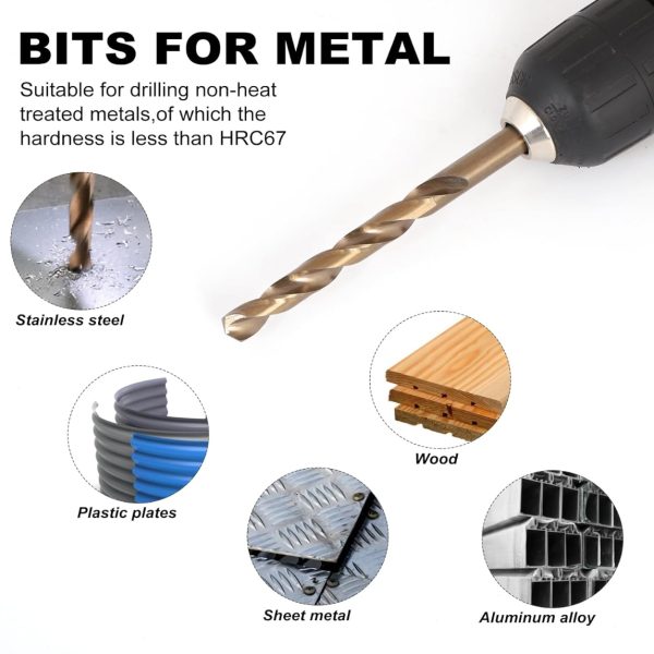 M35 Cobalt Drill Bit Set, 13/19/25pcs - Image 7
